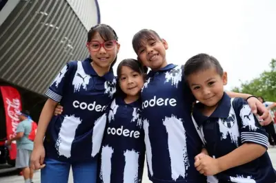 El ambiente previo al duelo Rayados vs. San Luis en el Estadio Monterrey