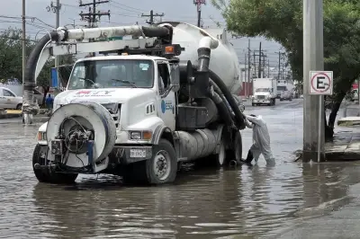 El concreto ahoga el drenaje pluvial en zonas urbanas de México