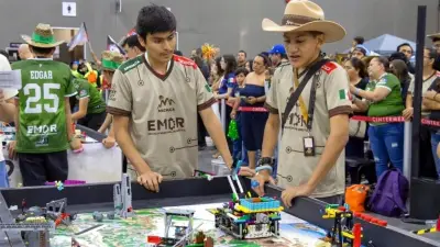 Estudiantes mexicanos avanzan a mundial de robótica en Houston con proyecto innovador