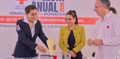 Evelyn Salgado Pineda inaugura la Colecta Anual 2026 de la Cruz Roja en Guerrero