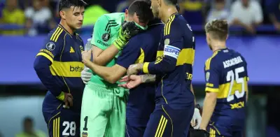 Ex portero del América sufre grave lesión de rodilla en la Copa Libertadores