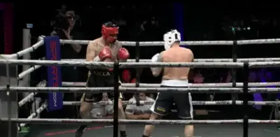 Exfutbolista de la Premier sufre brutal nocaut en su debut como boxeador