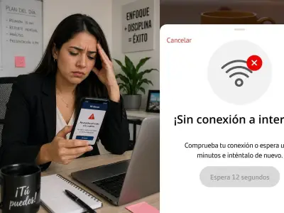 Falla App Santander: Reportan problemas en día de pago de nómina