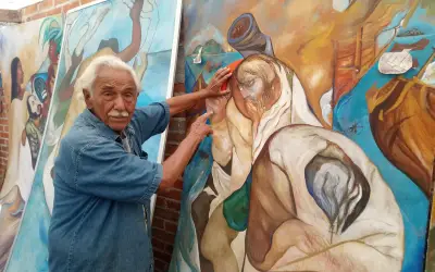 Fallece Melchor Peredo, muralista mexicano y discípulo de los grandes, a los 99 años