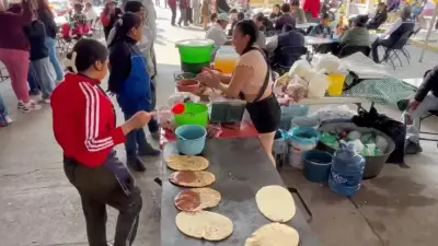 Feria de la Gordita en Puebla: 200 mil antojitos regalados en celebración de fe y tradición