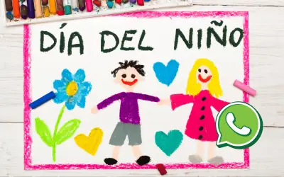 Frases más compartidas en WhatsApp para el Día del Niño 2026