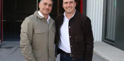 García Harfuch se reúne con gobernador de Coahuila y empresarios