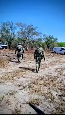Hallan cementerio clandestino con restos calcinados en brecha de Reynosa, Tamaulipas