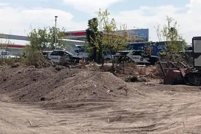 Hallazgo de restos humanos en terreno baldío tras mediciones en Nuevo León