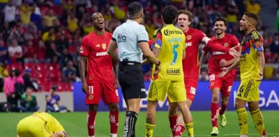 Helinho protagoniza pelea en túnel del Estadio Banorte tras expulsión en América vs Toluca