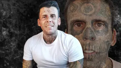 Hombre más tatuado de Brasil borra su rostro: así luce tras eliminar más de 180 tatuajes