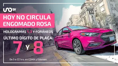 Hoy No Circula del 7 de abril: restricciones para autos rosa en CDMX y Edomex