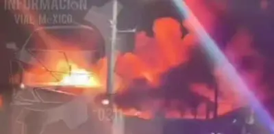 Incendio en fábrica de químicos en Ecatepec genera llamas de 20 metros y desalojo masivo