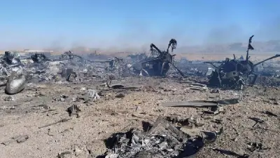 Irán difunde video con restos de aeronaves estadounidenses en medio de tensión creciente