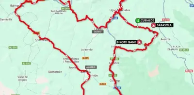 Isaac del Toro enfrenta etapa montañosa en Itzulia 2026: detalles y transmisión