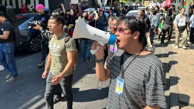 Jubilados y colectivos contra el Mundial lideran 28 protestas en CDMX este 22 de abril