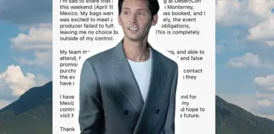Justin Berfield cancela su participación en DesertCon Monterrey por incumplimientos