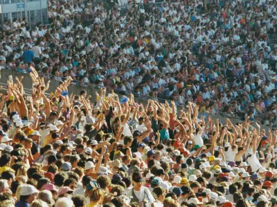 La Ola del 86 cumple 40 años: CDMX busca récord Guinness en 2026