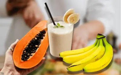Licuado de Plátano con Papaya: Beneficios Digestivos, Óseos y Cardíacos