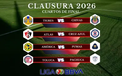 Liguilla MX: Horarios y TV para Ida de Cuartos de Final Clausura 2026