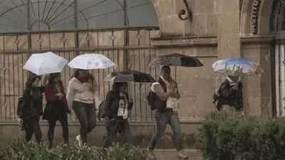 Lluvias y temperaturas de hasta 26°C pronosticadas para la CDMX este domingo