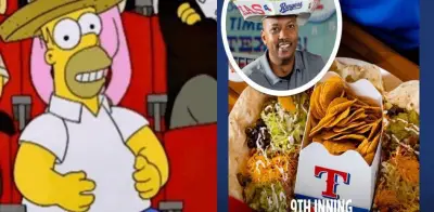 Los Simpson predicen el futuro: Rangers de Texas lanzan sombrero nacho inspirado en Homero