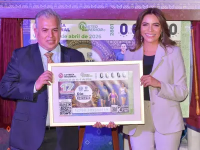 Lotería Nacional y Fundación UNAM lanzan billete conmemorativo por el Día Internacional del Deporte