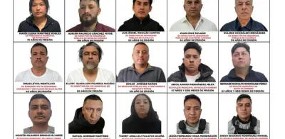 Mil 146 años de cárcel a 20 exfuncionarios del Edomex en Operación Enjambre
