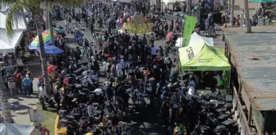 Miles de motociclistas inundan Olas Altas en Mazatlán durante evento anual