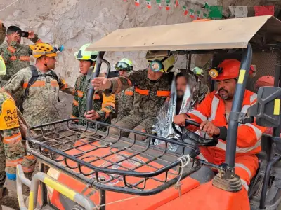 Minero Francisco Zapata es dado de alta tras 13 días atrapado en derrumbe