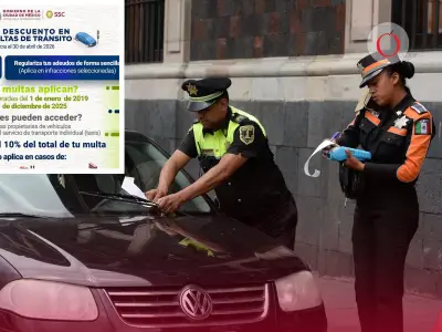 Multas en CDMX: paga solo el 10% hasta abril 2026