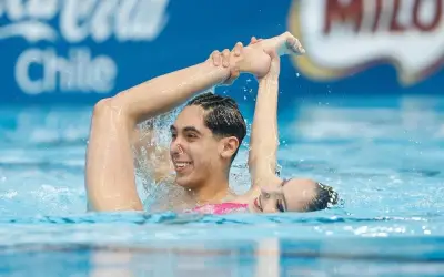 México conquista oro en natación artística panamericana en Chile