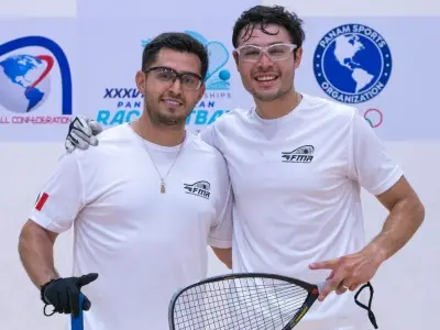 México domina el raquetbol panamericano: oro y plata en Guatemala