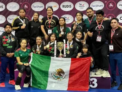 México Domina Panamericano de Luchas Sub-17 con Ocho Medallas Femeniles
