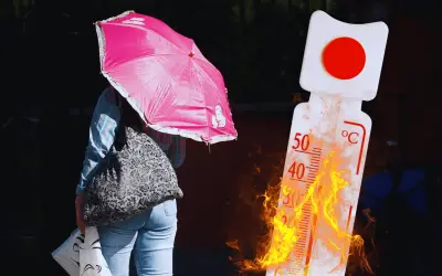 México enfrenta choque climático extremo: calor de 45°C en el sur y tormentas en el norte