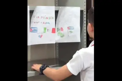 Niños mexicanos envían mensajes de solidaridad a Cuba en medio de crisis