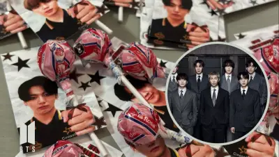 Operativo antipiratería en Corea preocupa a fans de BTS sobre freebies en conciertos de México