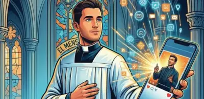Padre millennial estadounidense evangeliza a millones en redes sociales