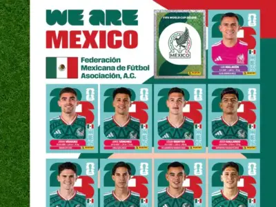 Panini revela álbum del Mundial 2026 con selección mexicana que genera polémica