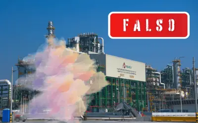 Pemex desmiente fuga en Dos Bocas: Refinería Olmeca opera con normalidad