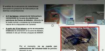 Pemex separa a tres funcionarios por minimizar gravedad de derrame en Cantarell