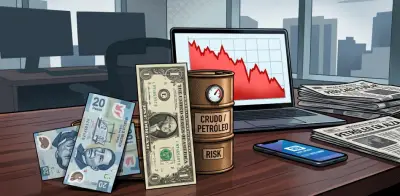 Peso Mexicano Retrocede por Tensiones Geopolíticas y Revisión del TMEC