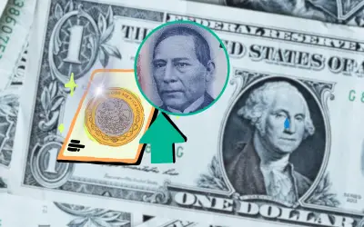 Peso mexicano se fortalece frente al dólar; revisa los precios de compra y venta este 9 de abril