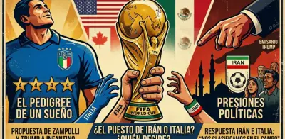 Polémica en el Mundial: Trump presiona para que Italia sustituya a Irán