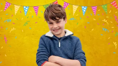 Príncipe Louis cumple 8 años: fotos inéditas muestran su crecimiento