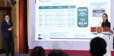 Profeco: 65.5% de gasolineras venden diésel a 28.50 pesos o menos; Sheinbaum advierte revisión del SAT