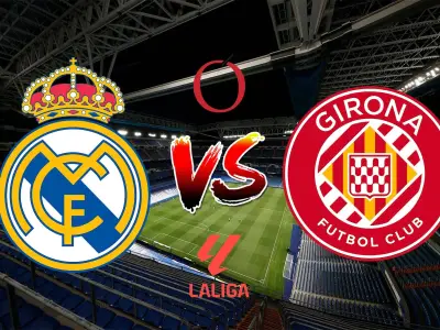 Real Madrid vs Girona: Duelo crucial en LaLiga con todo en juego en el Bernabéu
