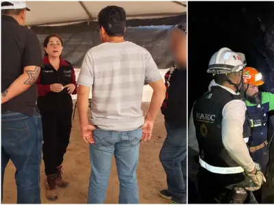 Rescate en Sinaloa: Brigadas trabajan sin descanso para estabilizar mina y llegar a mineros atrapados