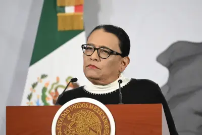 Rosa Icela Rodríguez Preside Conferencia Matutina en Sustitución de AMLO