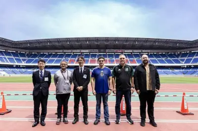 Samuel García Inicia Gira Asiática con Visita a Estadios de Fútbol